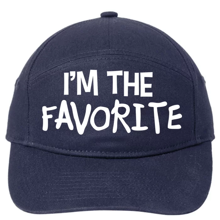 I'm The Favorite 7-Panel Snapback Hat