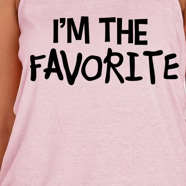 I'm The Favorite Women's Knotted Racerback Tank