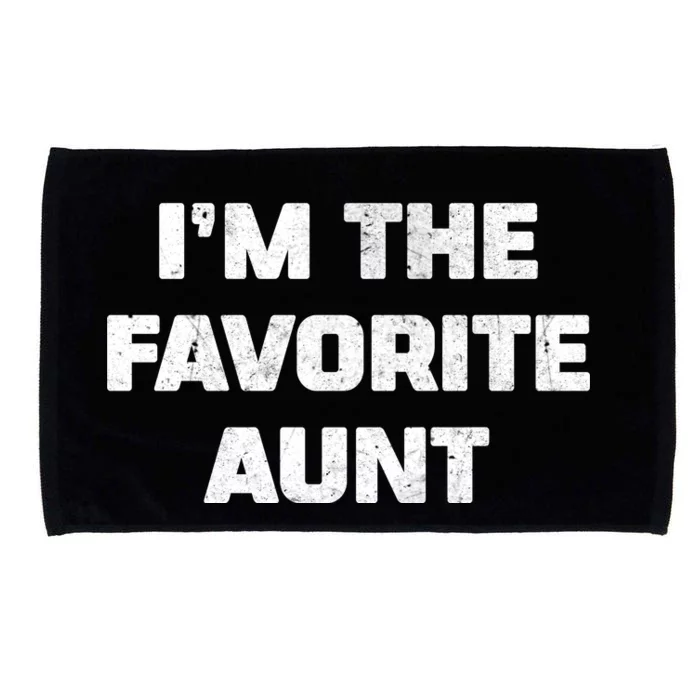 I'm the Favorite Aunt Microfiber Hand Towel