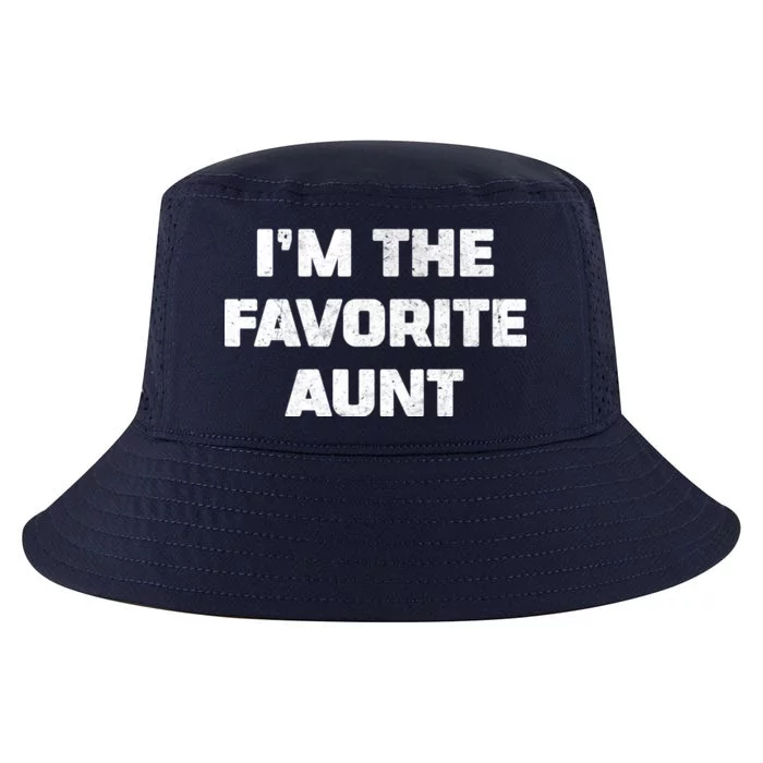 I'm the Favorite Aunt Cool Comfort Performance Bucket Hat