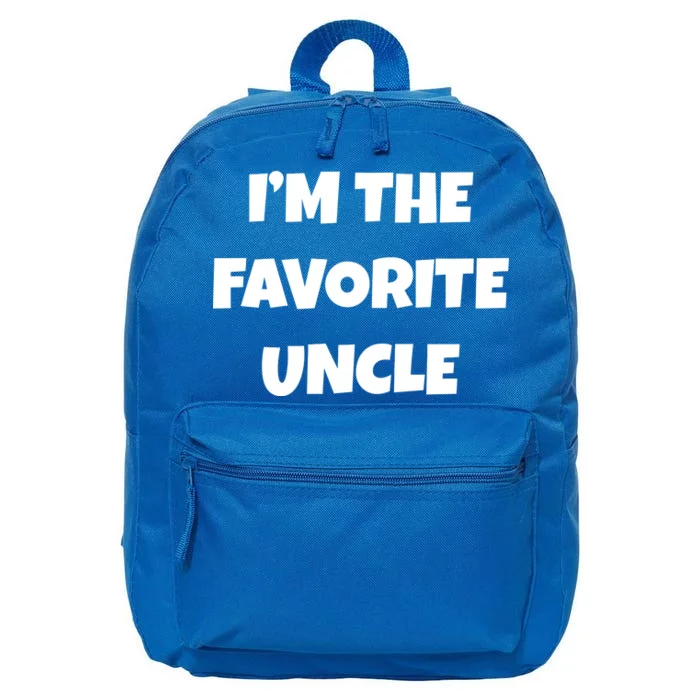 I'm The Favorite Uncle 16 in Basic Backpack