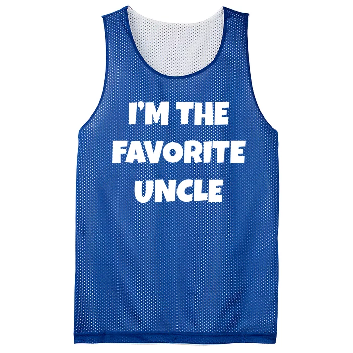 I'm The Favorite Uncle Mesh Reversible Basketball Jersey Tank