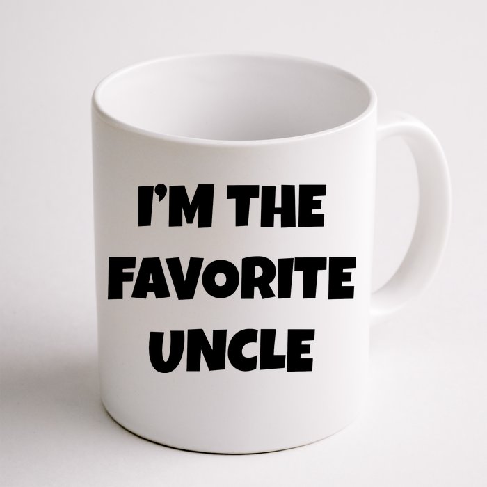 I'm The Favorite Uncle Front & Back Coffee Mug