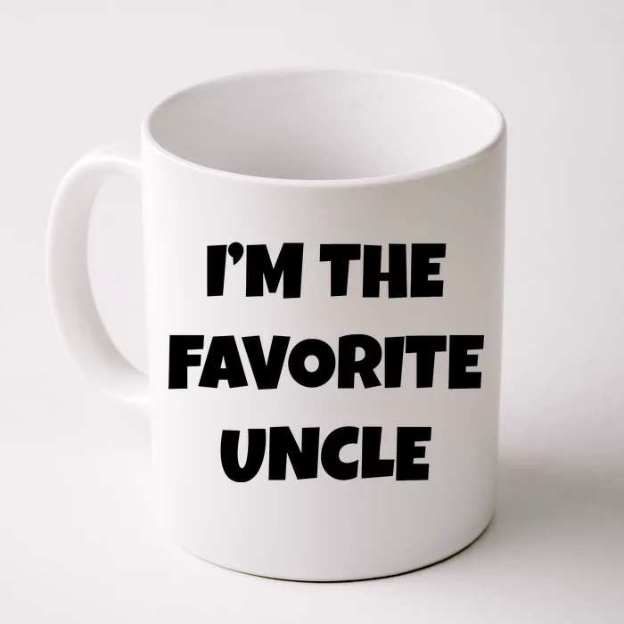 I'm The Favorite Uncle Front & Back Coffee Mug