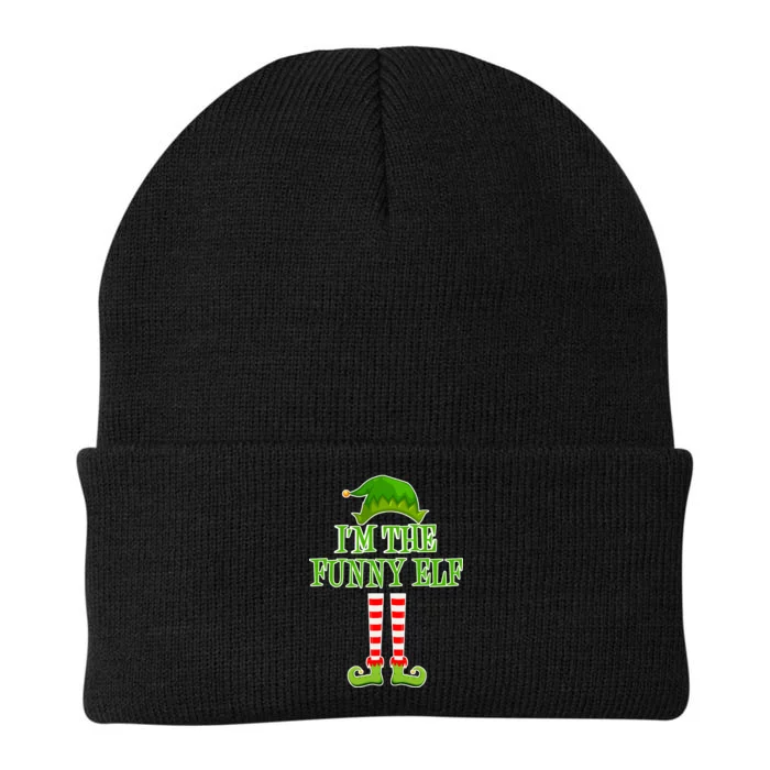 I'm The Funny Elf Matching Family Christmas Knit Cap Winter Beanie