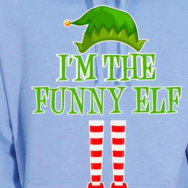 I'm The Funny Elf Matching Family Christmas Unisex Surf Hoodie