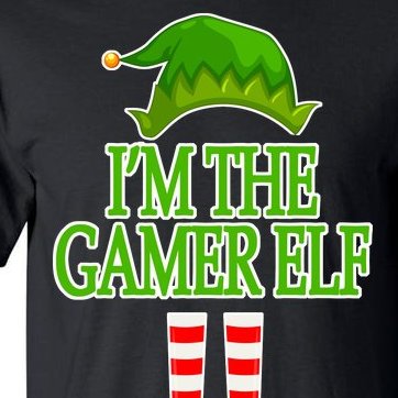I'm The Gamer Elf Matching Family Christmas Tall T-Shirt