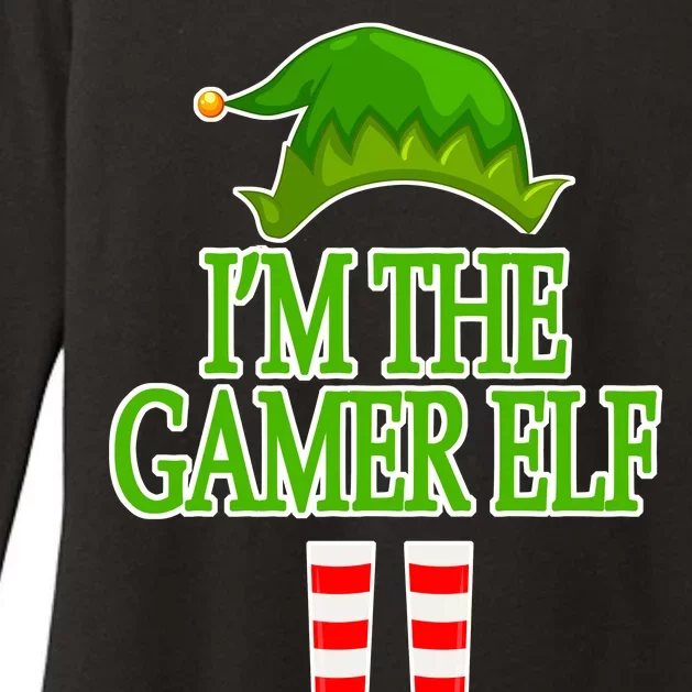 I'm The Gamer Elf Matching Family Christmas Womens CVC Long Sleeve Shirt