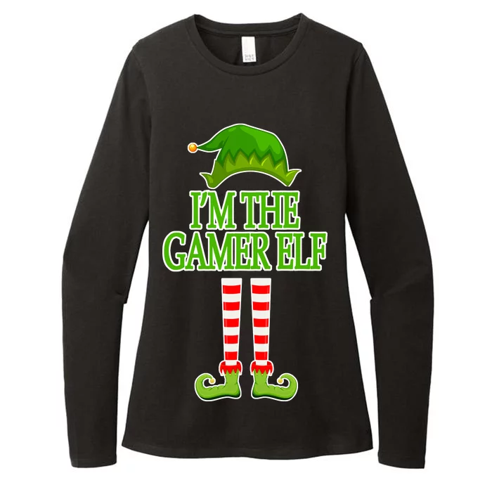 I'm The Gamer Elf Matching Family Christmas Womens CVC Long Sleeve Shirt