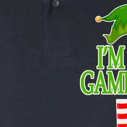 I'm The Gamer Elf Matching Family Christmas Softstyle Adult Sport Polo