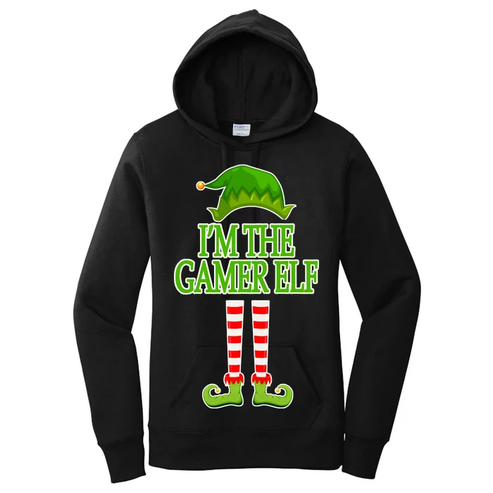 I'm The Gamer Elf Matching Family Christmas Women's Pullover Hoodie