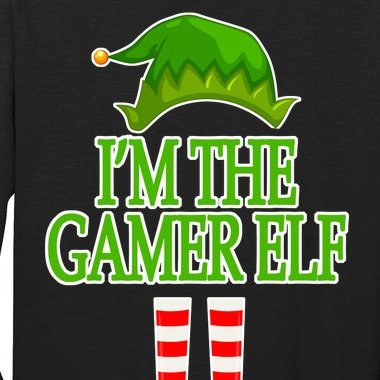 I'm The Gamer Elf Matching Family Christmas Tall Long Sleeve T-Shirt