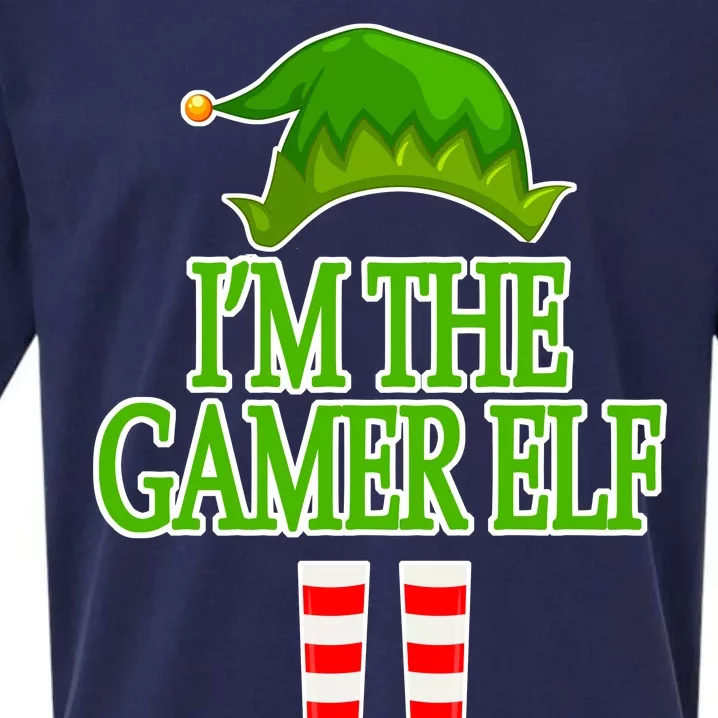 I'm The Gamer Elf Matching Family Christmas Sueded Cloud Jersey T-Shirt