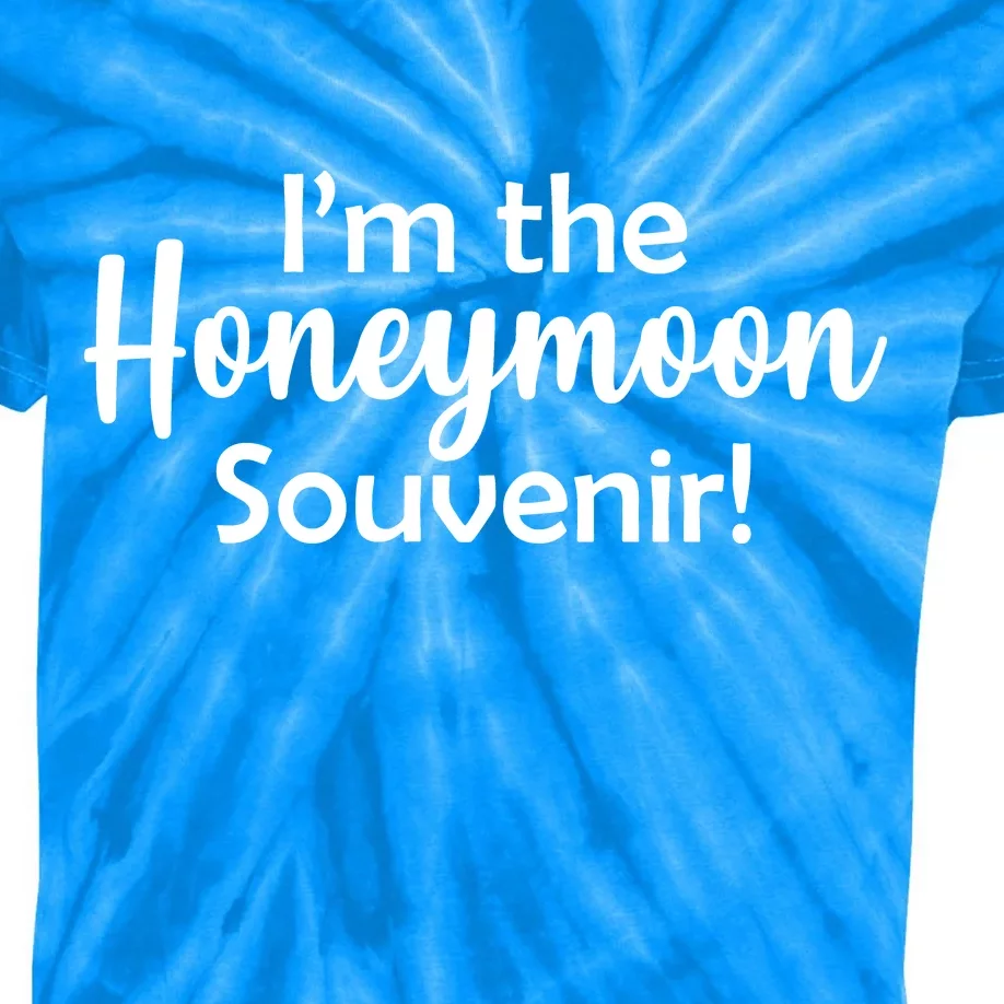 I'm The Honeymoon Souvenir Kids Tie-Dye T-Shirt