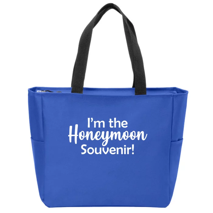 I'm The Honeymoon Souvenir Zip Tote Bag