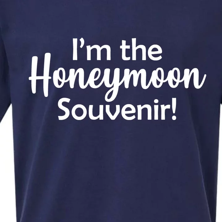 I'm The Honeymoon Souvenir Sueded Cloud Jersey T-Shirt