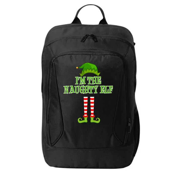 I'm The Naughty Elf Matching Family Christmas City Backpack