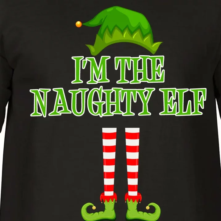 I'm The Naughty Elf Matching Family Christmas Comfort Colors T-Shirt