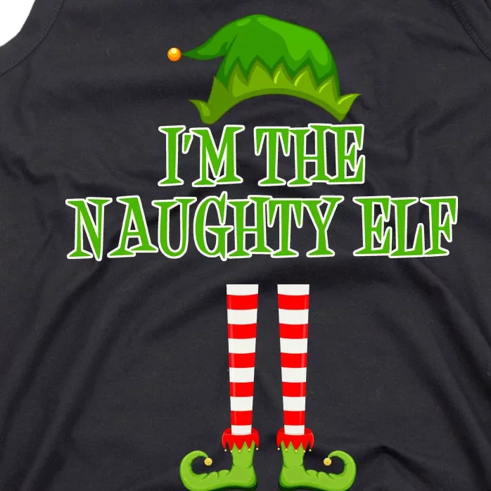 I'm The Naughty Elf Matching Family Christmas Tank Top