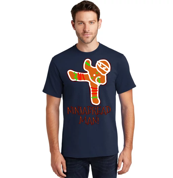 I'm The Ninjabread Man Funny Gingerbread Tall T-Shirt