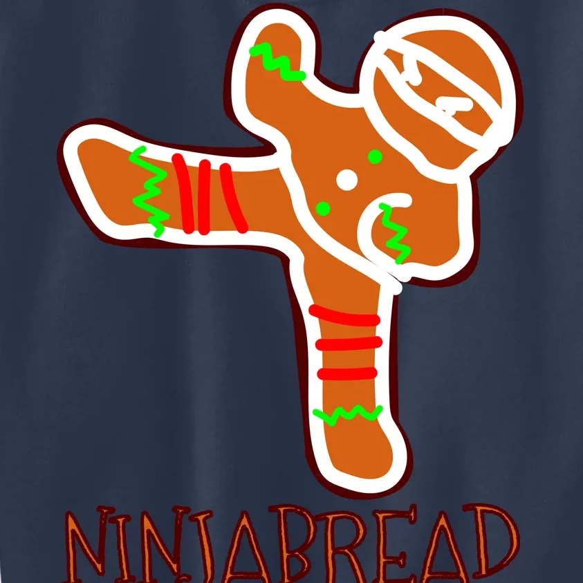 I'm The Ninjabread Man Funny Gingerbread Kids Sweatshirt