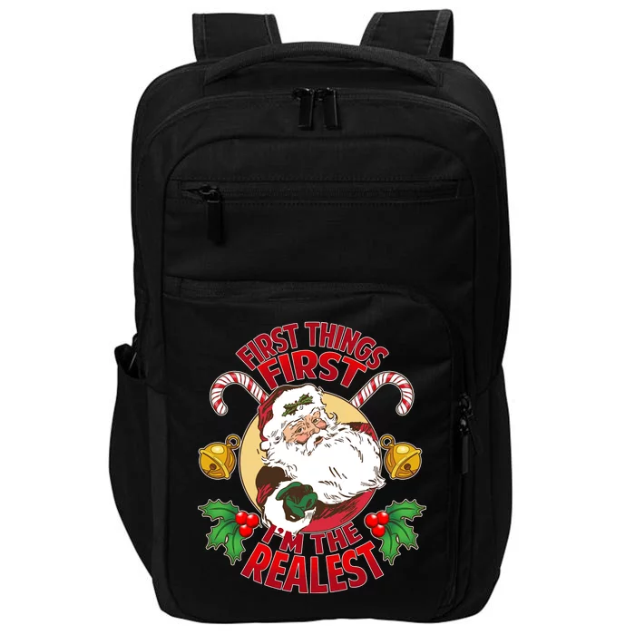 I'm The Realest Santa Claus Impact Tech Backpack