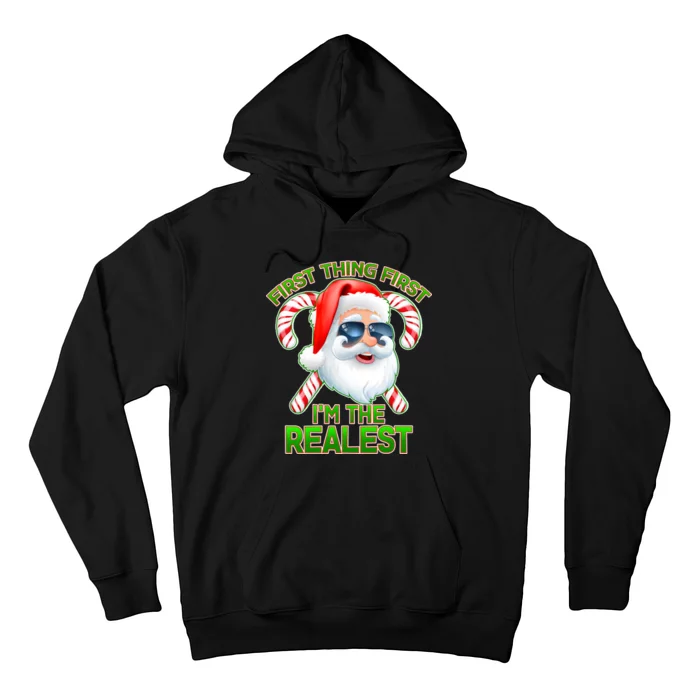 I'm The Realest Santa Claus Christmas Candy Hoodie