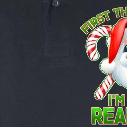 I'm The Realest Santa Claus Christmas Candy Softstyle Adult Sport Polo