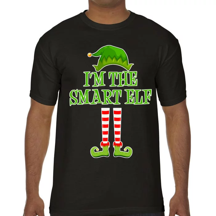 I'm The Smart Elf Matching Family Christmas Comfort Colors T-Shirt