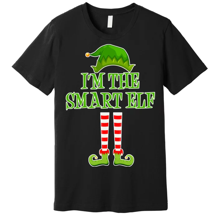 I'm The Smart Elf Matching Family Christmas Premium T-Shirt