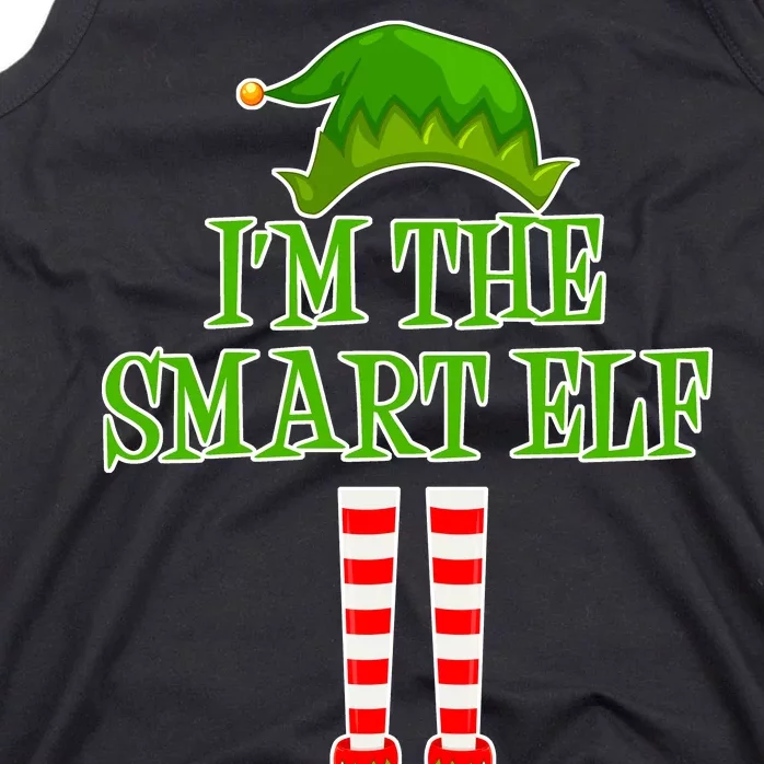 I'm The Smart Elf Matching Family Christmas Tank Top