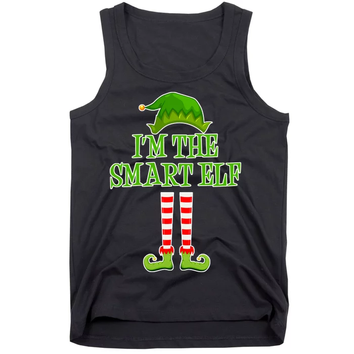 I'm The Smart Elf Matching Family Christmas Tank Top