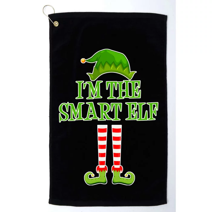 I'm The Smart Elf Matching Family Christmas Platinum Collection Golf Towel