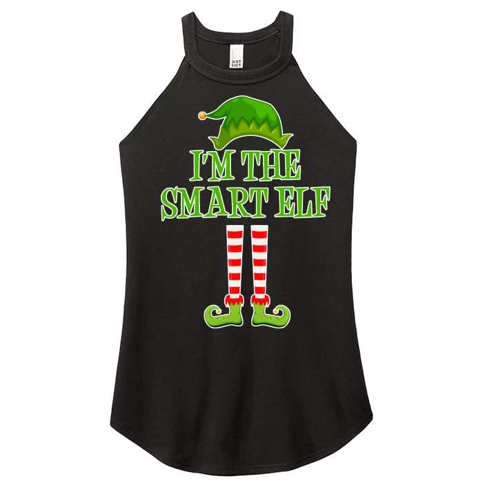 I'm The Smart Elf Matching Family Christmas Women’s Perfect Tri Rocker Tank