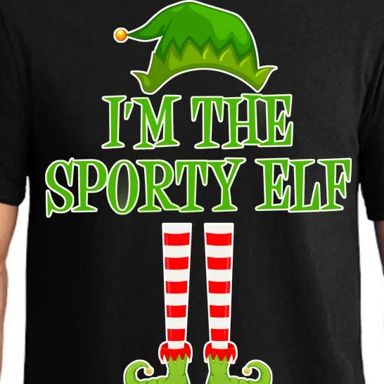 I'm The Sporty Elf Matching Family Christmas Pajama Set