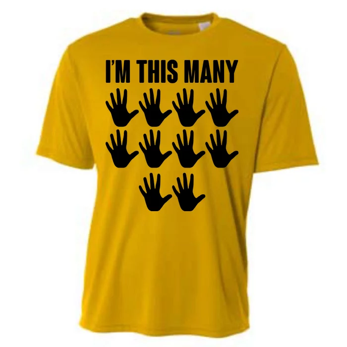 I'm This Many - 50th Birthday Cooling Performance Crew T-Shirt