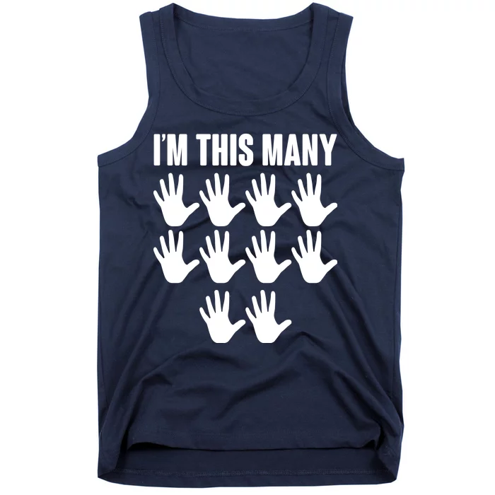 I'm This Many - 50th Birthday Tank Top