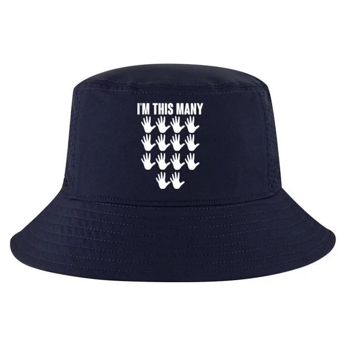 I'm This Many - 70th Birthday Cool Comfort Performance Bucket Hat