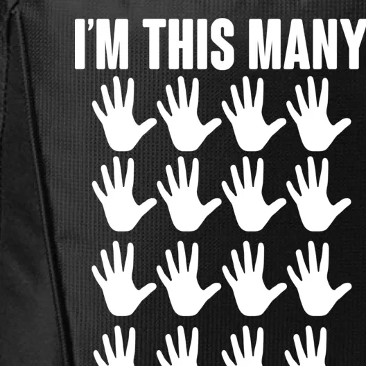 I'm This Many - 80th Birthday City Backpack