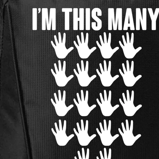 I'm This Many - 90th Birthday City Backpack