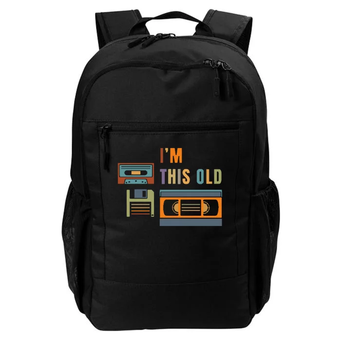 I'm This Old Retro Throwback Birthday Daily Commute Backpack