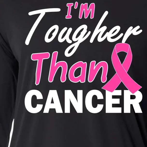 I'm Tougher Than Cancer Cooling Performance Long Sleeve Crew