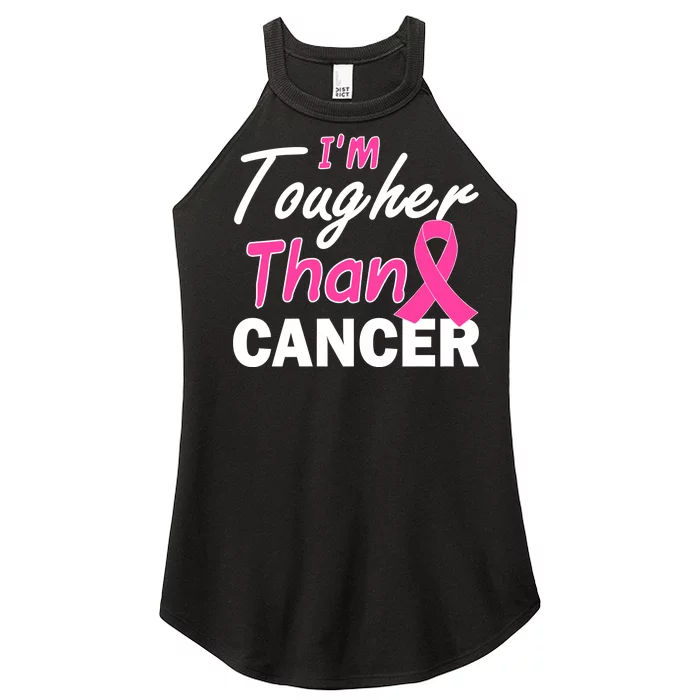 I'm Tougher Than Cancer Women’s Perfect Tri Rocker Tank