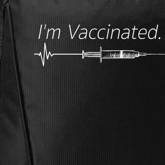 I'm Vaccinated Shot City Backpack