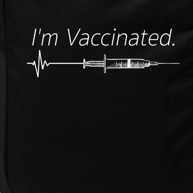 I'm Vaccinated Shot Impact Tech Backpack