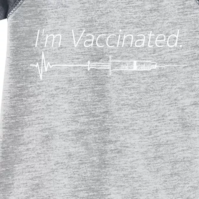 I'm Vaccinated Shot Infant Baby Jersey Bodysuit