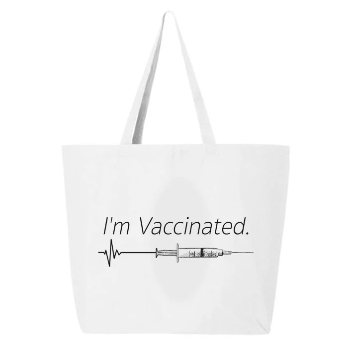 I'm Vaccinated Shot 25L Jumbo Tote