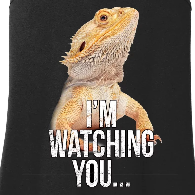 I'm watching you... Ladies Essential Tank