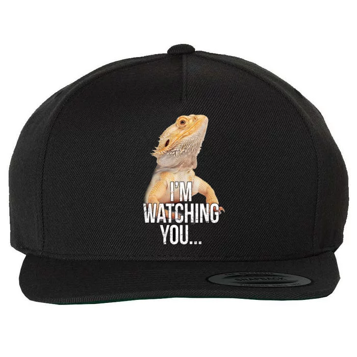 I'm watching you... Wool Snapback Cap