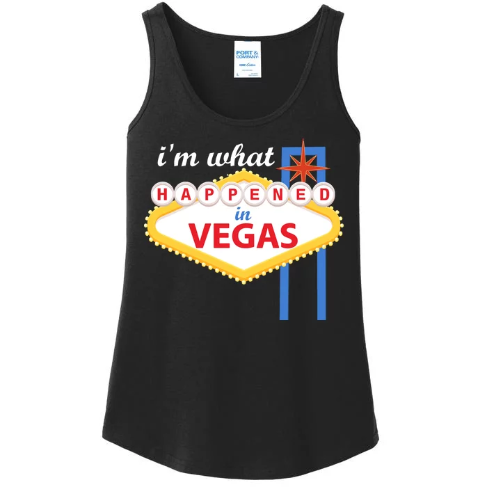 I'm what Happened in Vegas Ladies Essential Tank